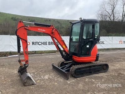 2014 Kubota U25-3 Mini Excavator