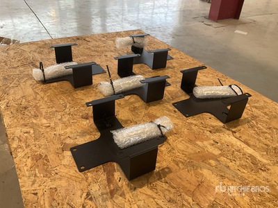 Quantity of (5) Bracket - Mounting Plate Assy SNM94x w/ Hardware (Unused)