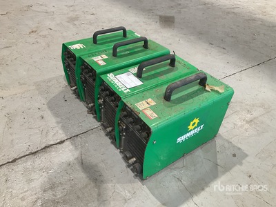 Quantity of (4) Newarc V2500S Mobile معدة لحام كهربائي