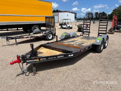 2019 Pratt CP0614 14 ft T/A Equipment Trailer
