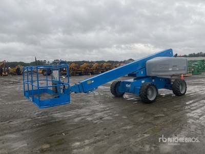 2013 Genie S60X 4WD Diesel Telescopic Boom Lift