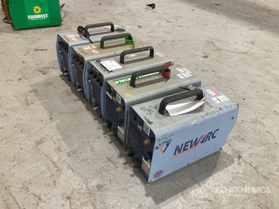 Quantity of (5) Newarc V2500S Mobile TIG Soldadora