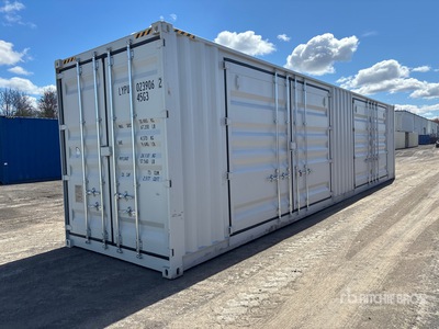 2026 40 ft High Cube Multi-Door Storage Container
