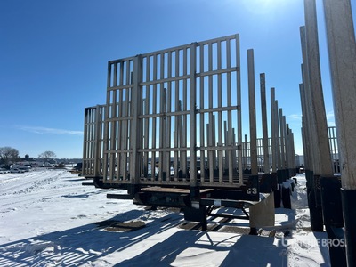 2016 Pratt 48 ft Tri/A Log Trailer