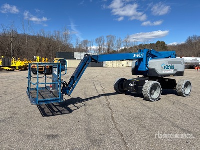 2017 Genie Z60/37FE 4WD Hybrid Knikarmhoogwerker
