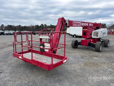 2017 MEC 60JD 4WD Diesel Telescopic Boom Lift