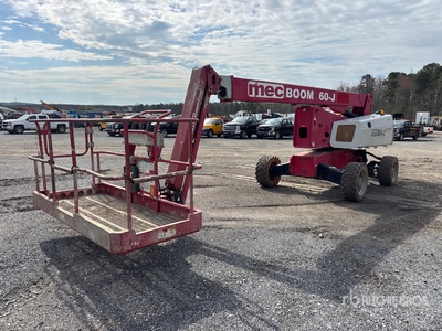 2016 MEC 60JD 4WD Diesel Telescopic Boom Lift