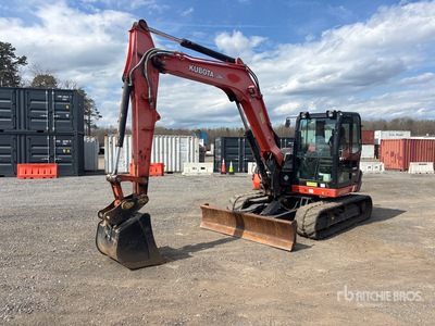 2019 Kubota KX080-4SR3A Mini Excavator