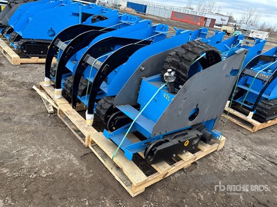 Quantity of (3) Mini Compact Track Loader Frame and Tracks (Unused)