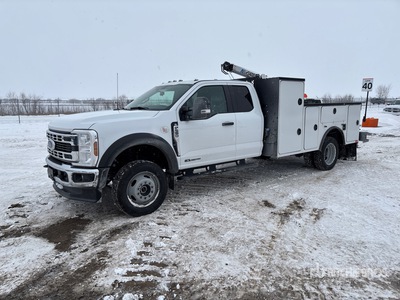 2024 Ford F-550 4x4 Extended Cab Service Truck