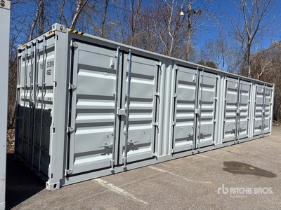2026 40 ft High Cube Multi-Door Opslag container (Unused)