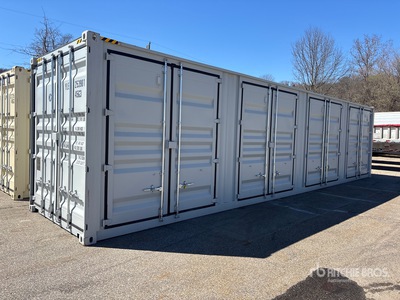 2026 40 ft High Cube Multi-Door Storage Container (Unused)