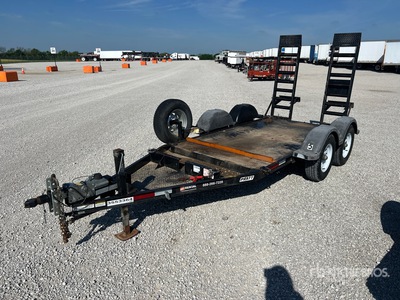 2021 Pratt CP0510 10 ft T/A Remolque Portamaquinaria