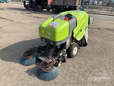 Greenmachine 414S2D Walk-Behind Sweeper