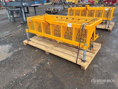 Innoquip 72 in 3-Point Hitch Swivel Wheel Lawn Aeratore