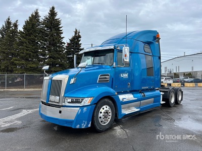 2017 Western Star 5700 6x4 T/A Sleeper Truck Tractor