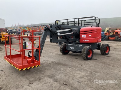 2018 Skyjack SJ46AJ 4WD Diesel Articulating Boom Lift