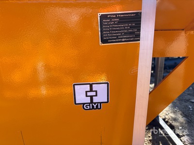 2026 GIYI GY-AD680 Kompaktlader-Pfostentreiber (Unused)