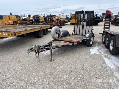 2019 Pratt 20 ft S/A مقطورة معدات