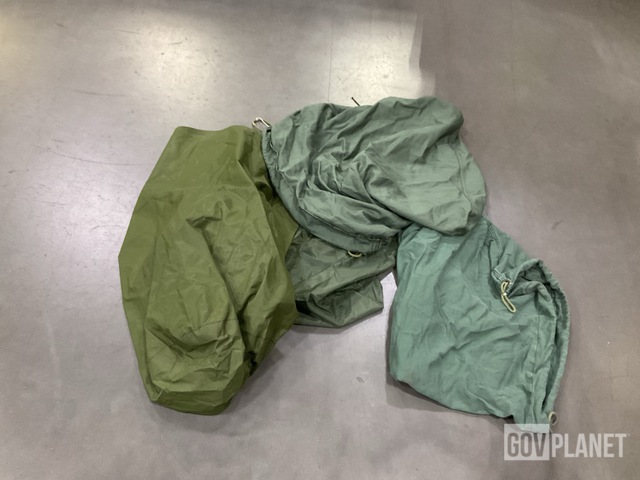 (85) Clothing Bags & (30) Barracks Bags