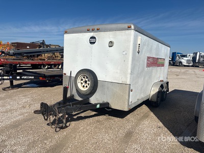 1999 Wells Cargo 14 ft T/A Gesloten aanhangwagen