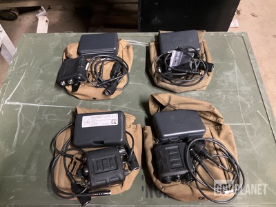 (4) Invisio INV-X5 Headsets