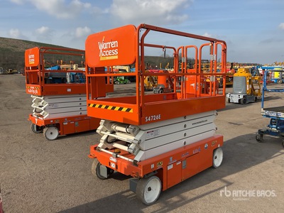 2018 Snorkel S4726E Electric منصة رفع متحركة