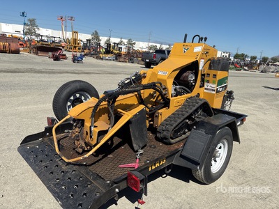 2021 Vermeer SC30TX Walk Behind Stump Grinder w/2021 Vermeer sc30tx Trailer