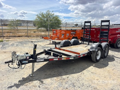2021 MMDI 510RCMPH 10 ft T/A Equipment Trailer