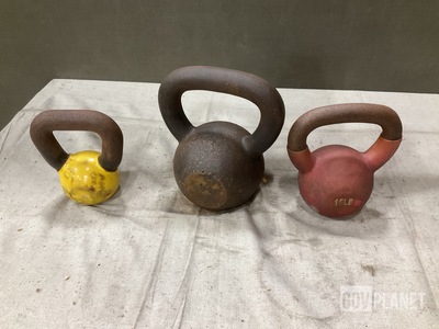 (65) Assorted Kettlebells