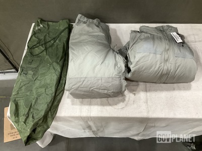 (11) Clothing Bags, (7) Extreme Cold Weather Parkas & Assorted Items