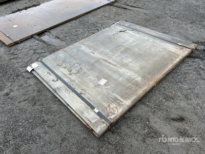 Kit Containers Steel 5 ft 1 in x 6 ft 9 in 1 in Steel Plates (Unused)