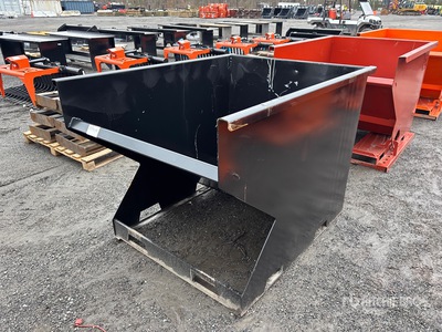 Kit Containers 2YFT-SST 62 in 2 cyd Skid Steer Dump Hopper (Unused)