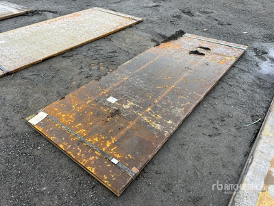 Kit Containers Steel 4 ft x 10 ft 3/4 in Steel Plates (Unused)