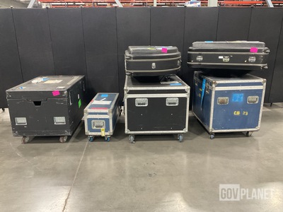 (6) Assorted Storage Cases