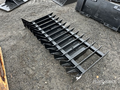Kit Containers QT-RR-70 70 in Skid Steer Root Rake (Unused)