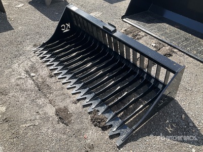 Kit Containers QT-SB-H76-V3 76 in Skeleton Skid Steer Bucket (Unused)