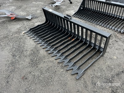 Kit Containers QT-SB-L76-V3 76 in Skeleton Skid Steer Bucket (Unused)