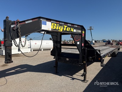 2019 Big Tex 37 ft T/A Gooseneck مقطورة معدات