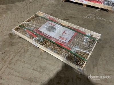 Quantity of (5) 2026 Suihe BC-5400 5400 lb Ratchet Binders & (10) 20 ft Chains (Unused)