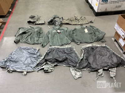 (3) Wet Weather Jackets, (7) Cold Weather Jackets & Assorted Items