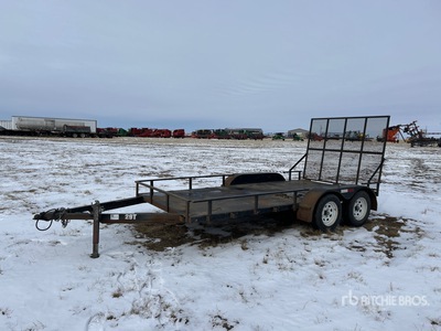 14 ft T/A Equipment Trailer