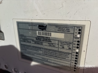 2014 Wabash DVCVHPC 53 ft T/A Van Trailer