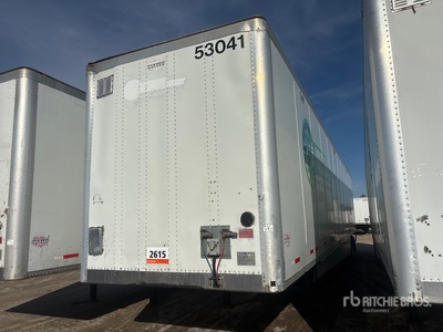 2014 Wabash DVCVHPC 53 ft x 102 in T/A Van Trailer