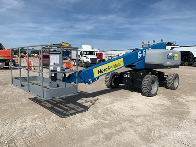 2018 Genie S60X 4WD Diesel Telescopische hoogwerker