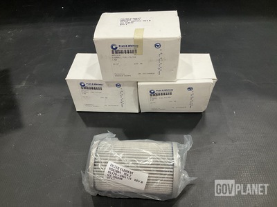 (4) Pratt & Whitney 4951114 Fuel Filter Elements