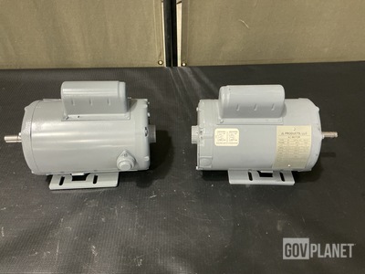 (2) JL Products UT04-00PYM80407 Electric Motors