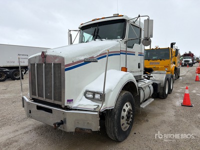 2007 Kenworth T800 6x4 T/A Day Cab Truck Tractor