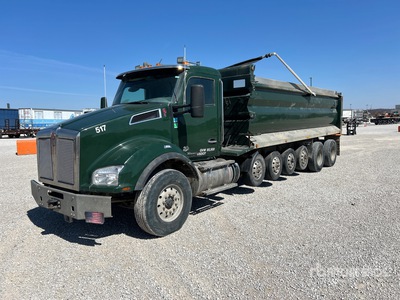2019 Kenworth T880 14x4 Camion-benne à cinq essieux