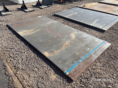 2025 Kit Containers Steel 60 in x 120 in 3/4 in Plaques d'acier (Unused)